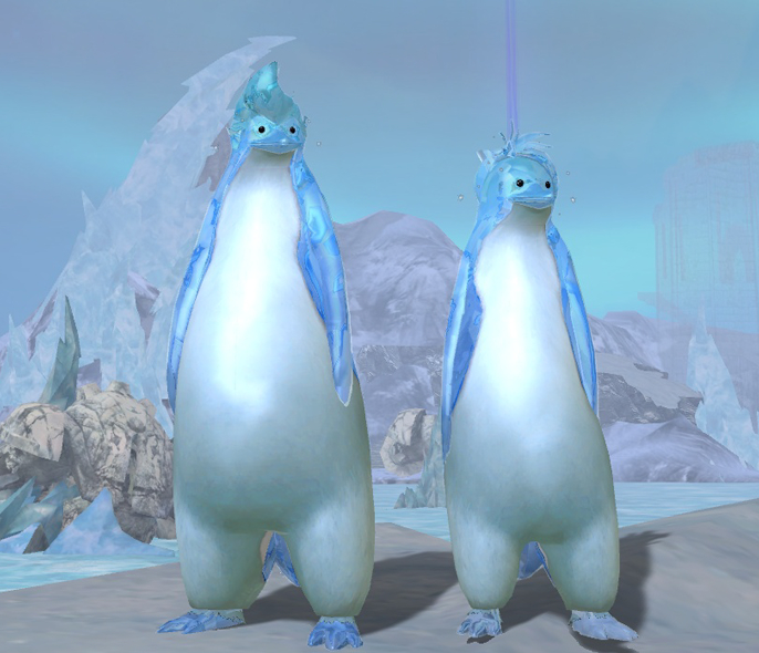 Dignified Ice Penguin Form Candy